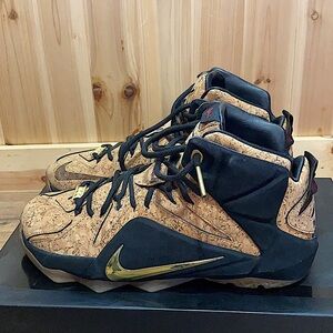 2015 Lebron XII EXT Cork basketball shoes